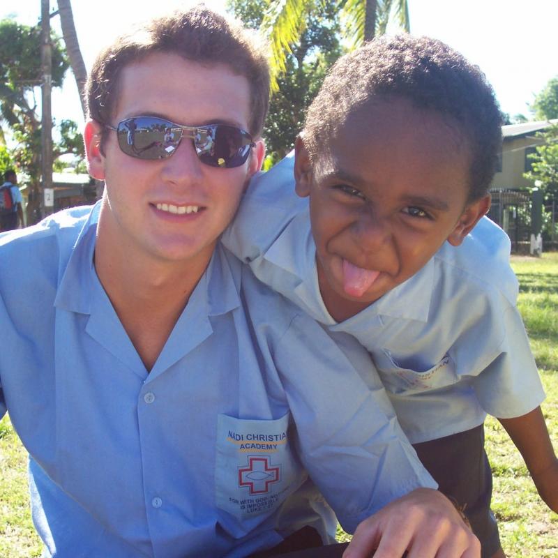 Kieran T in Fiji